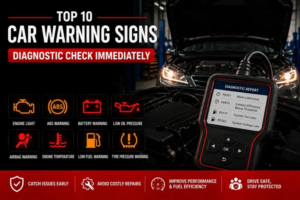 Car Warning Signs