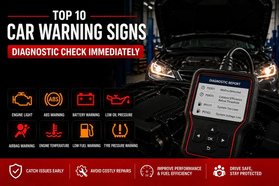 Car Warning Signs